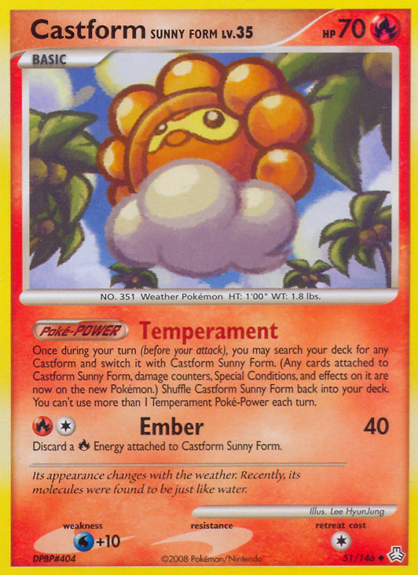 Castform Sunny Form - Legends Awakened SET-51