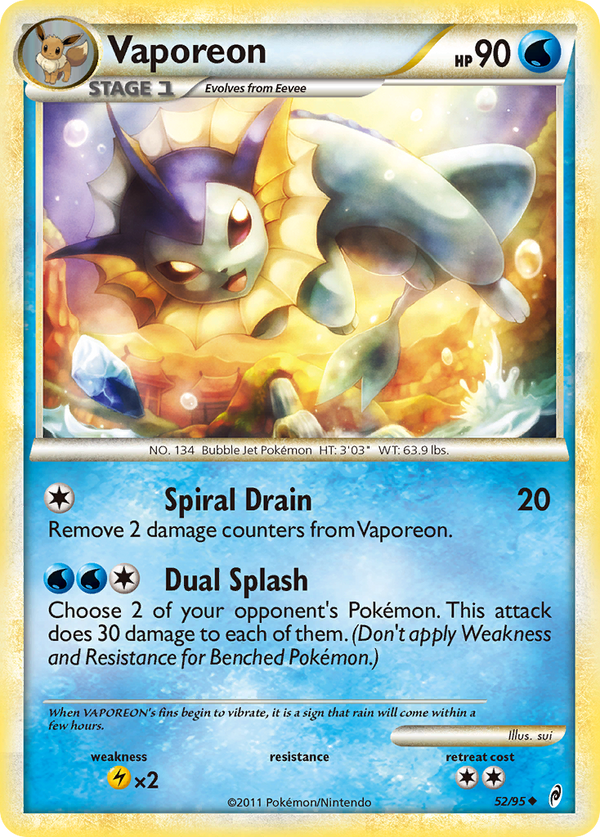 Vaporeon - Call of Legends SET-52