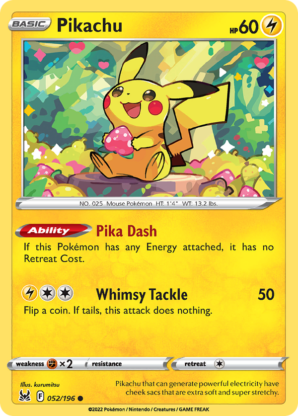 Pikachu - Lost Origin SET-52