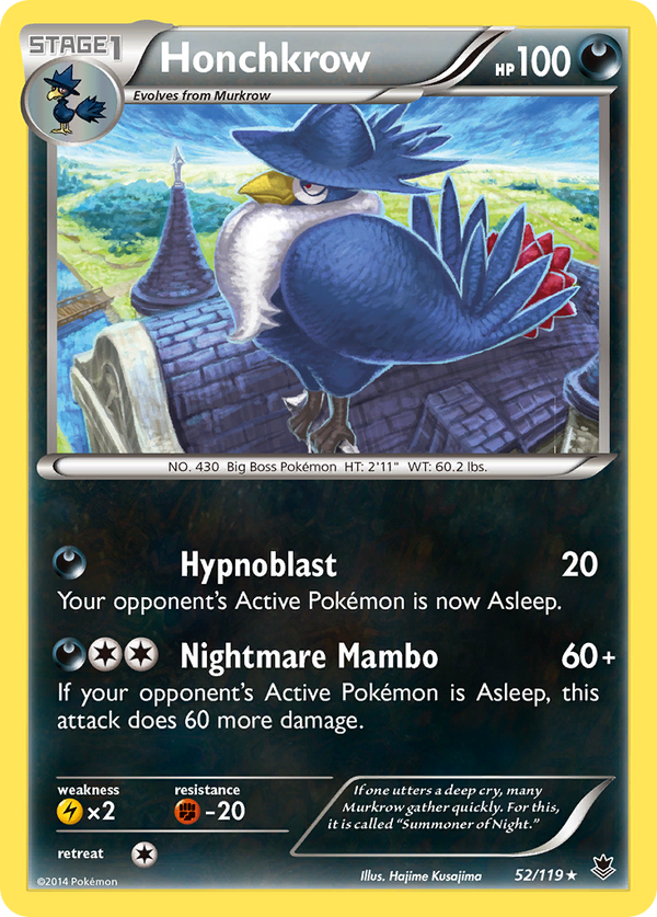Honchkrow - Phantom Forces SET-52