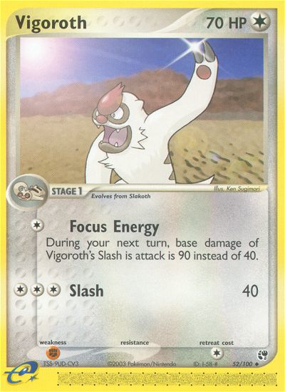Vigoroth - Sandstorm SET-52