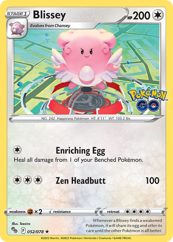 Blissey - Pokemon GO SET-52