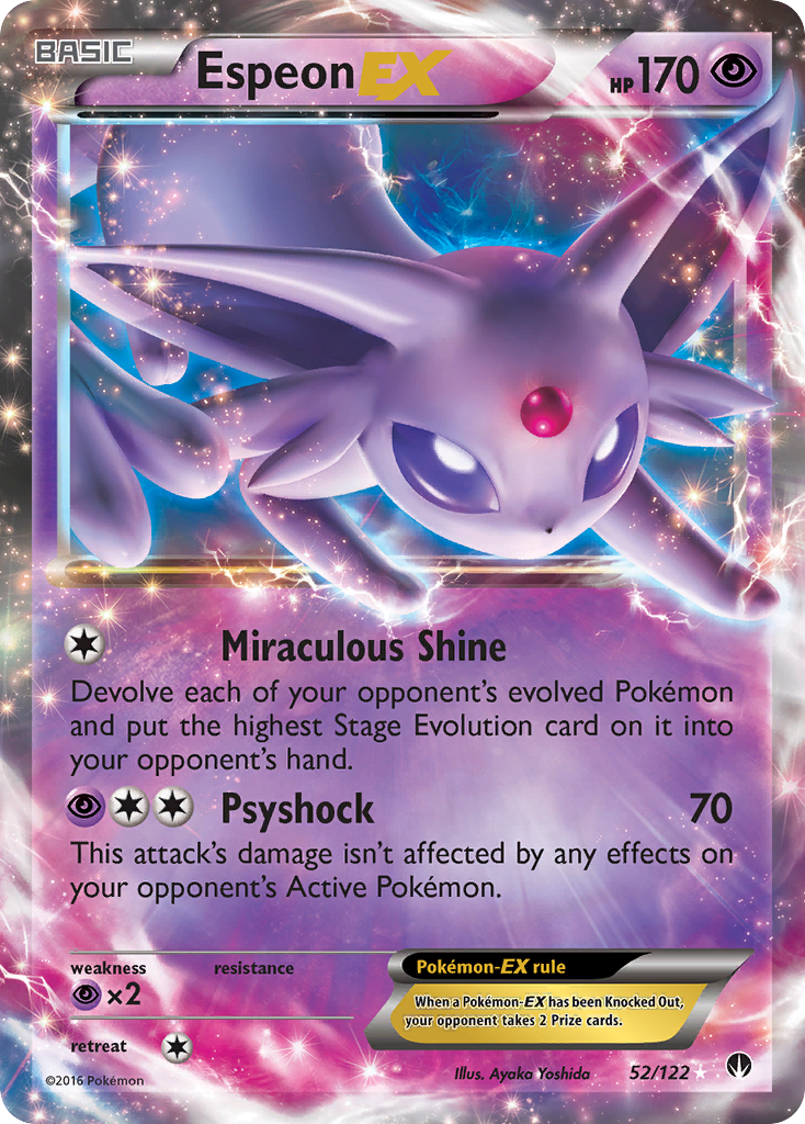 Espeon-EX - BREAKpoint SET-52