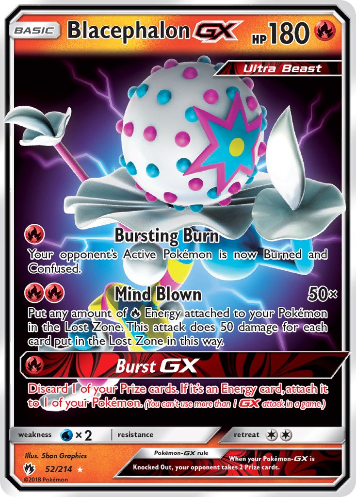 Blacephalon-GX - Lost Thunder SET-52