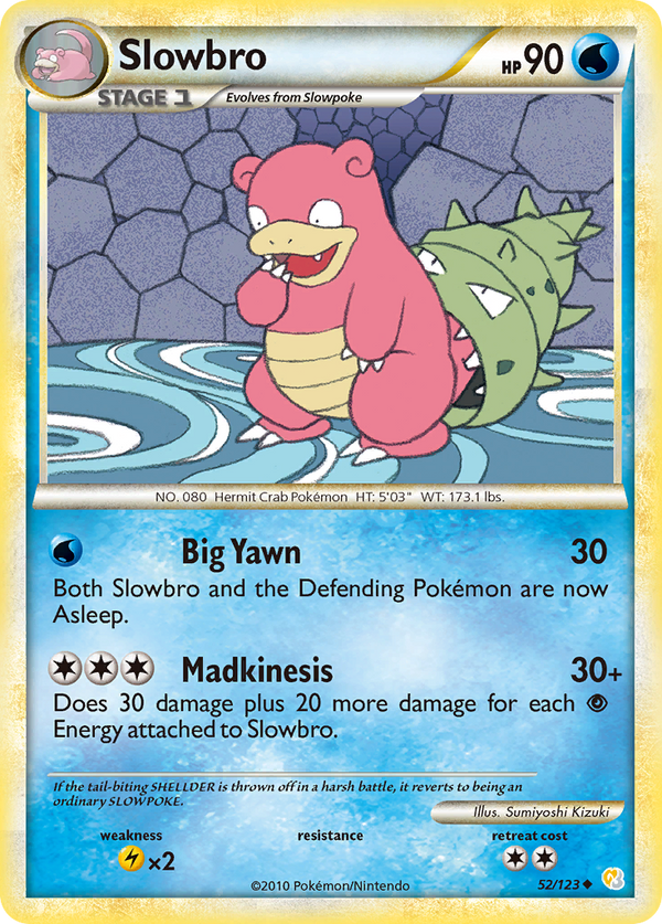 Slowbro - HeartGold & SoulSilver SET-52