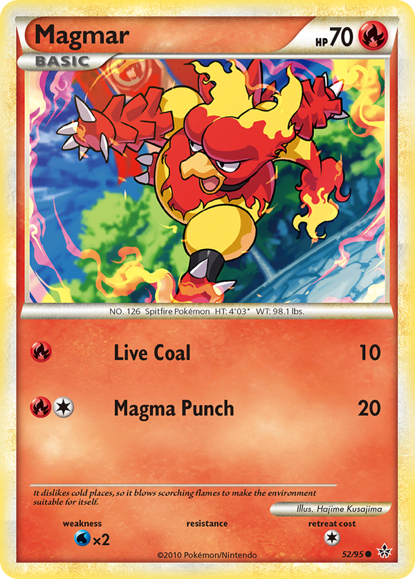 Magmar - HS Unleashed SET-52