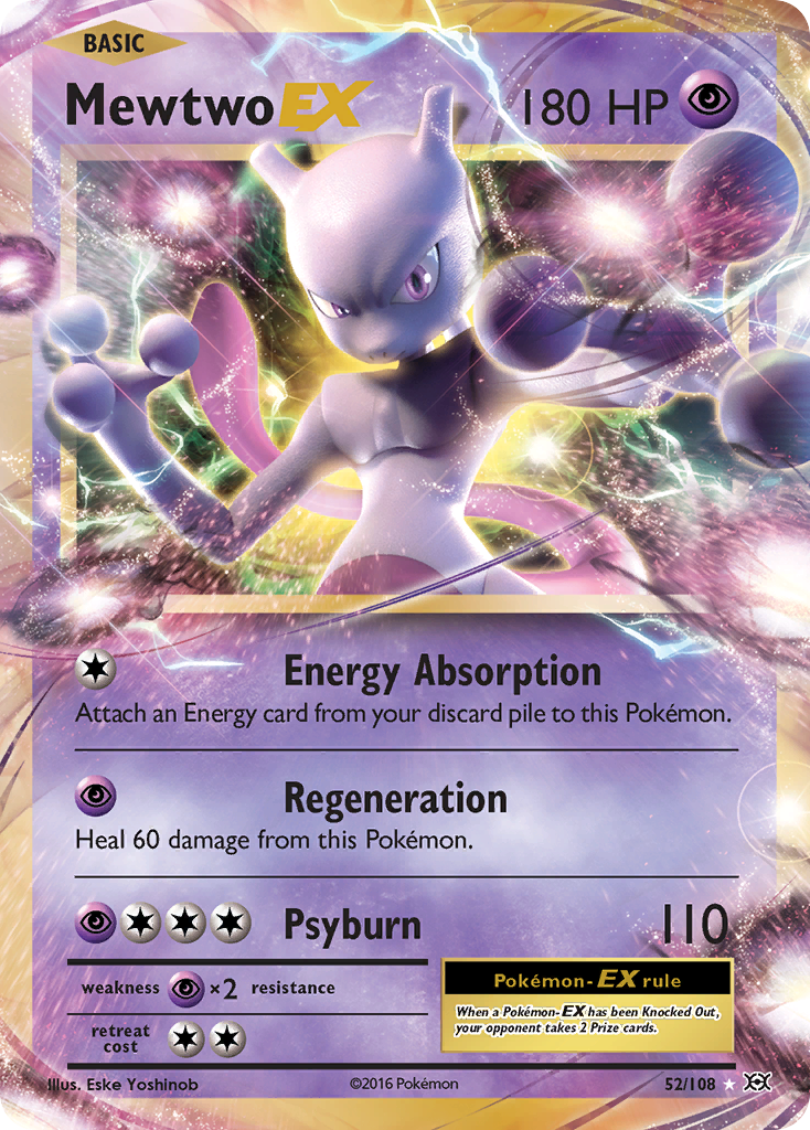 Mewtwo-EX - Evolutions SET-52
