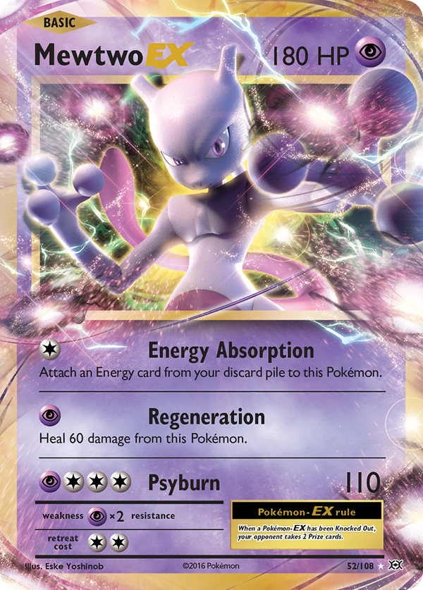 Mewtwo-EX - Evolutions SET-52