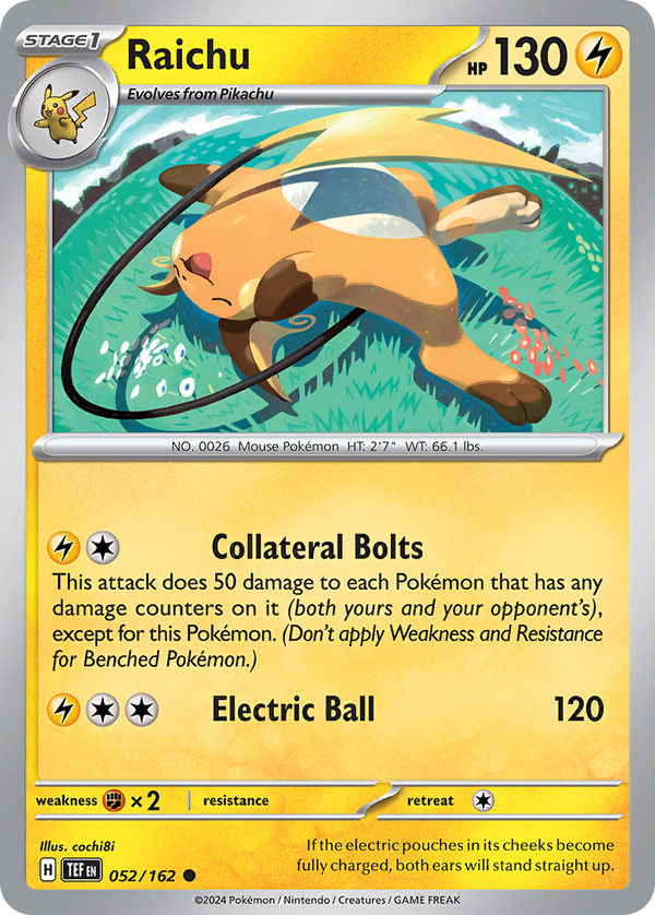 Raichu - Temporal Forces SET-52