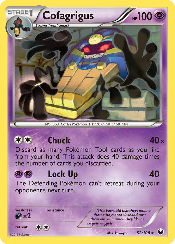 Cofagrigus - Dark Explorers SET-52