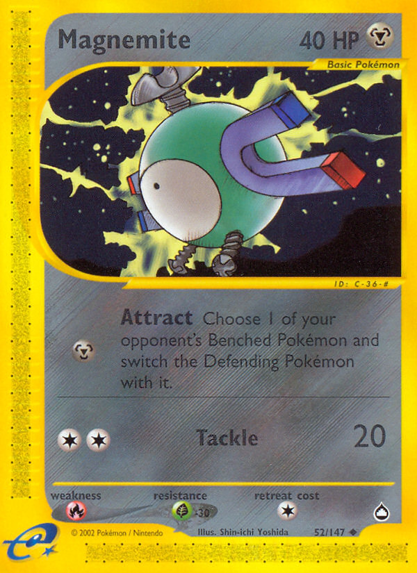 Magnemite - Aquapolis SET-52