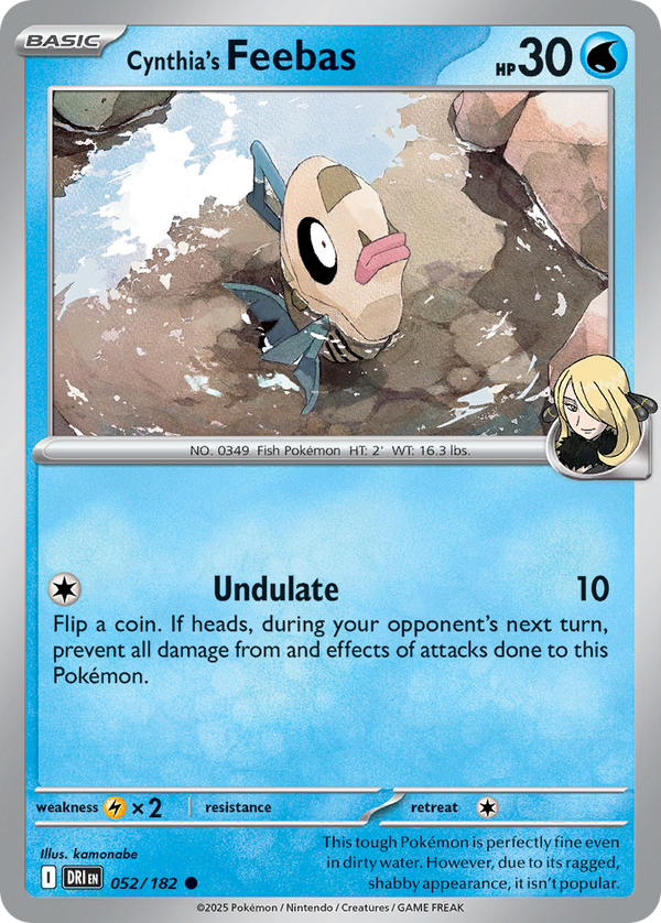 Cynthia's Feebas - Destined Rivals SET-52