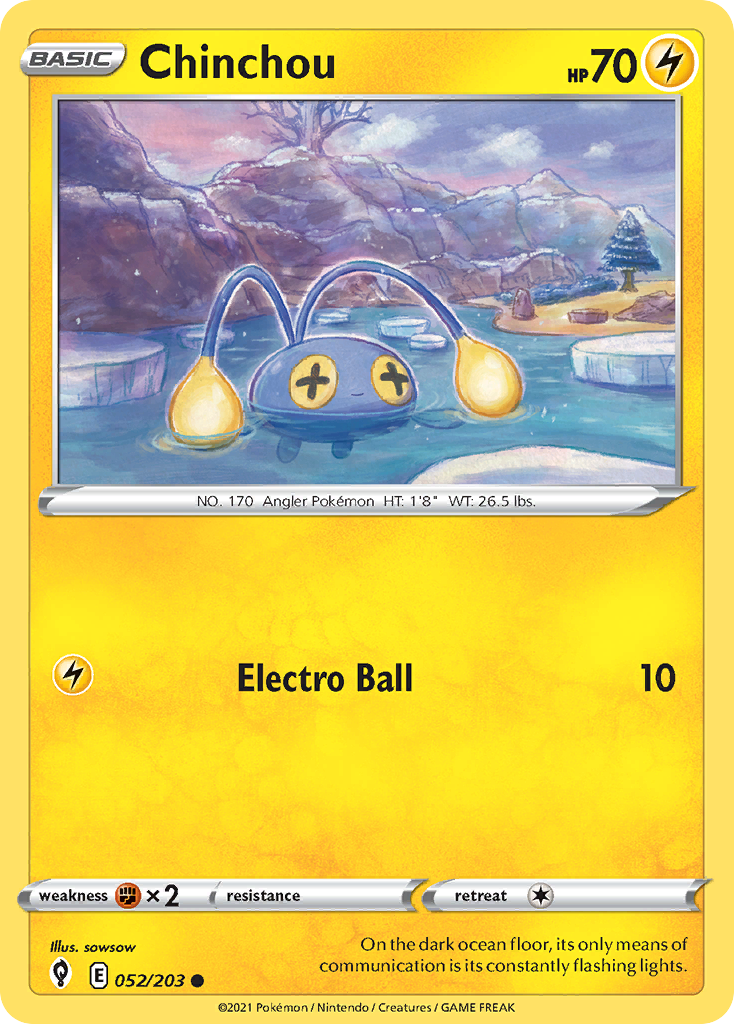 Chinchou - Evolving Skies SET-52