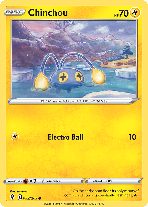 Chinchou - Evolving Skies SET-52