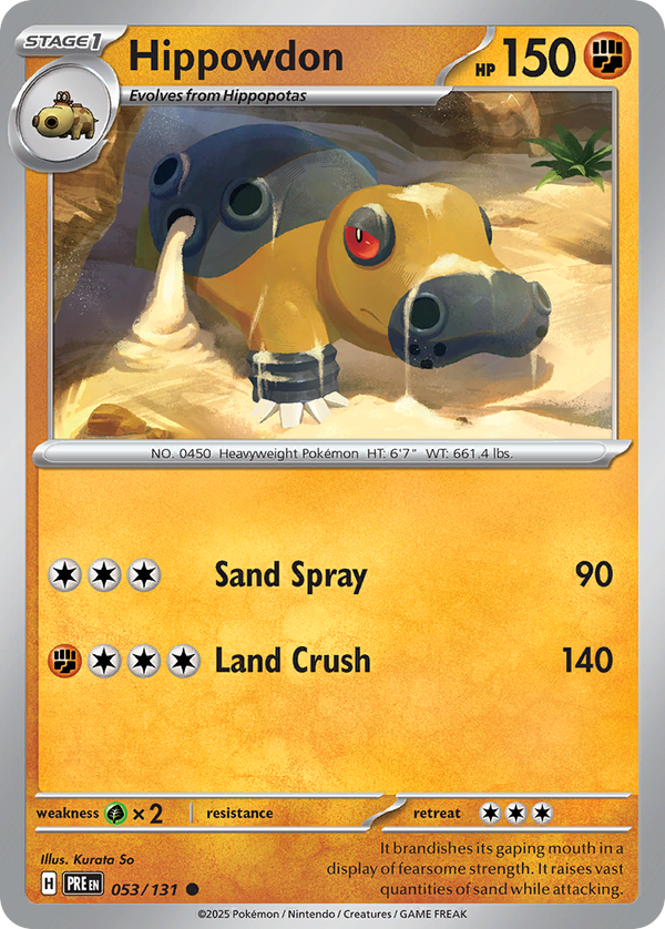 Hippowdon - Prismatic Evolutions SET-53