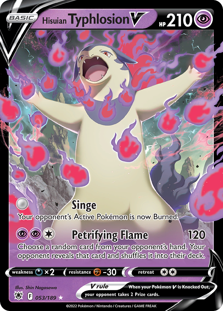 Hisuian Typhlosion V - Astral Radiance SET-53