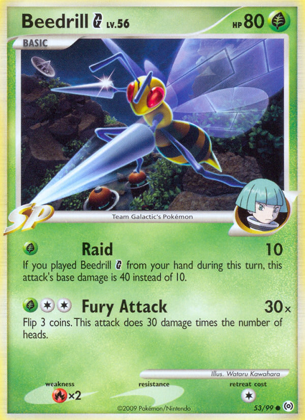 Beedrill G - Arceus SET-53