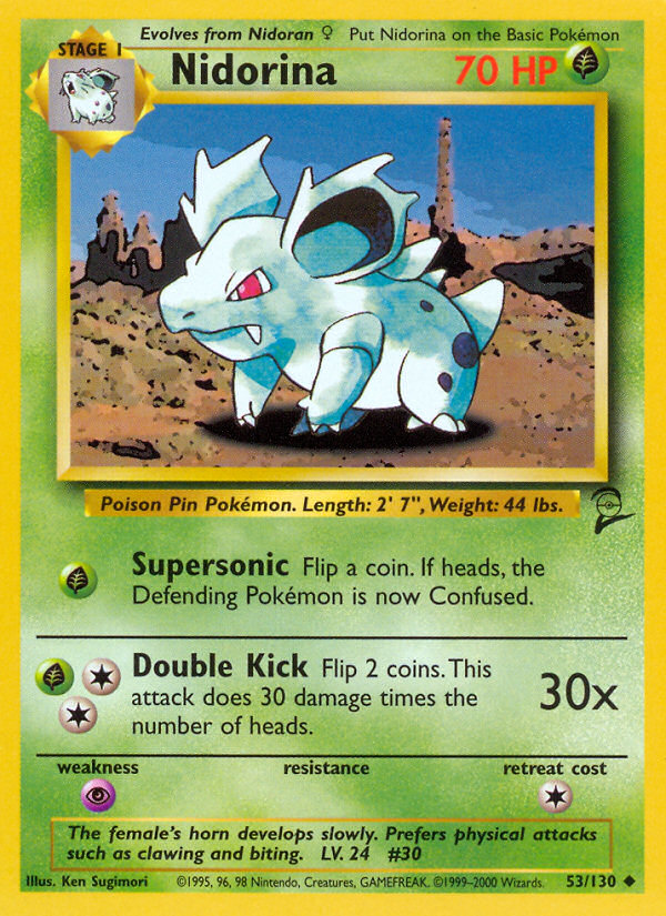 Nidorina - Base SET 2-53