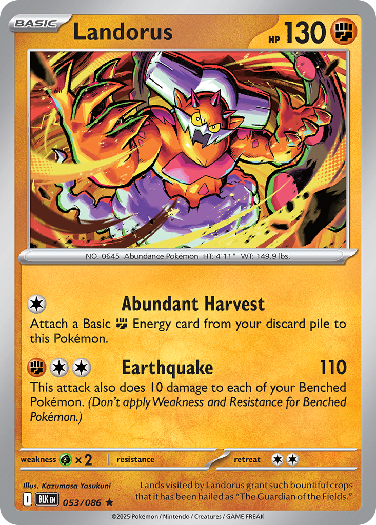 Landorus - Black Bolt SET-53