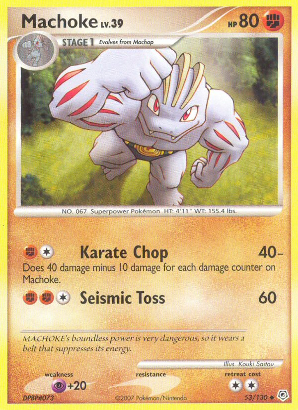 Machoke - Diamond & Pearl SET-53