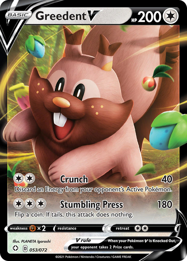 Greedent V - Shining Fates SET-53