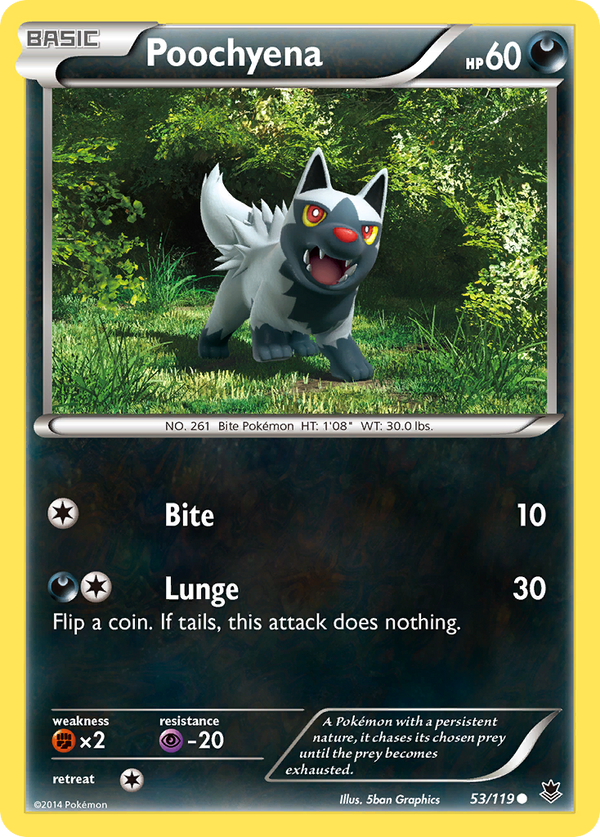 Poochyena - Phantom Forces SET-53