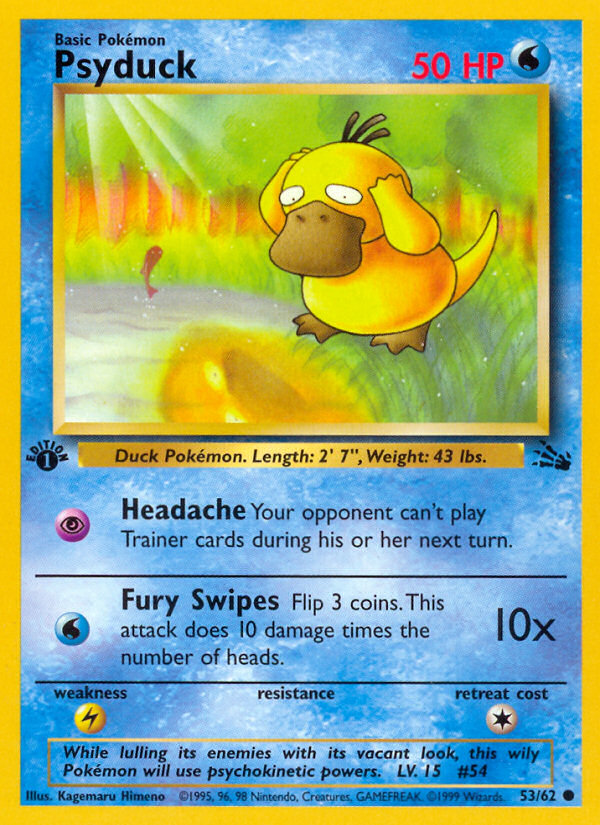 Psyduck - Fossil SET-53