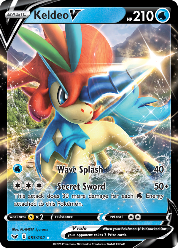 Keldeo V - Sword & Shield SET-53