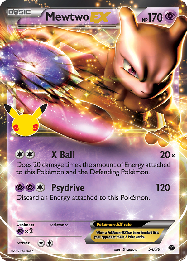 Mewtwo-EX - Celebrations: Classic Collection SET-54_A