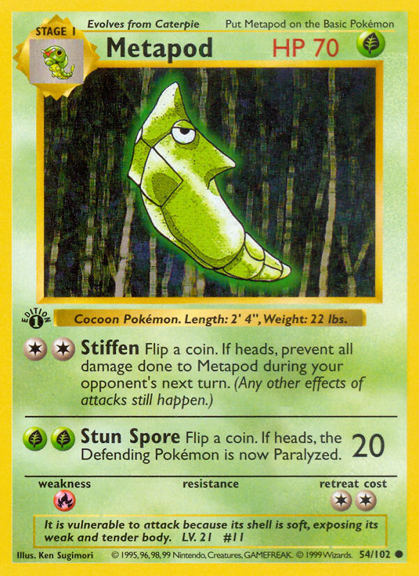 Metapod - Base SET-54