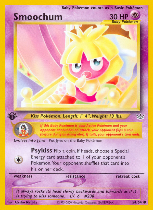 Smoochum - Neo Revelation SET-54