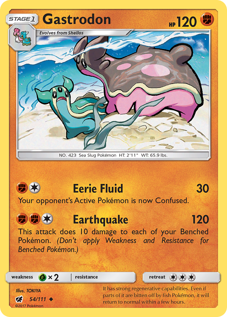 Gastrodon - Crimson Invasion SET-54