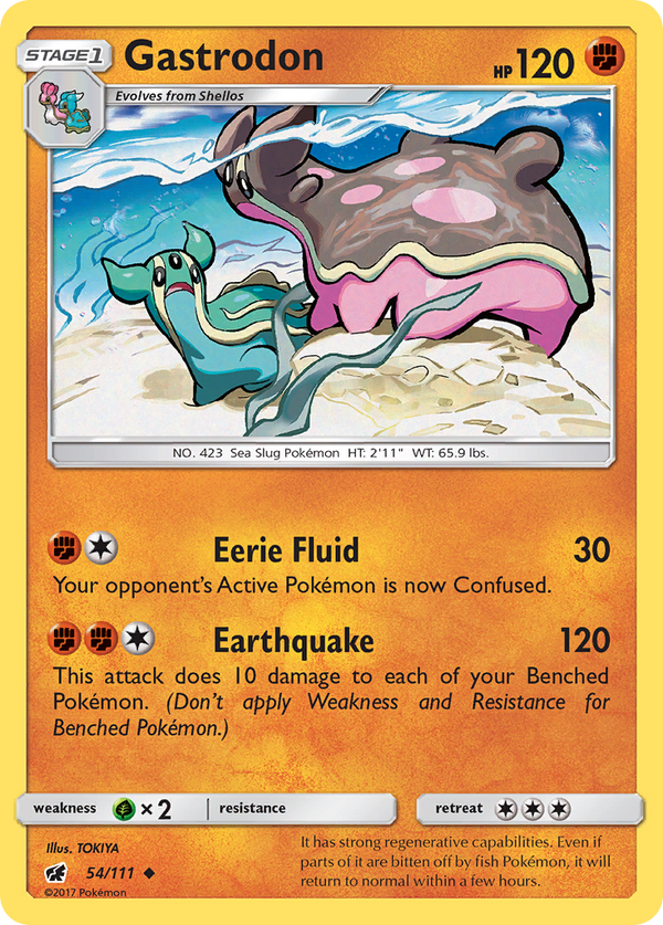 Gastrodon - Crimson Invasion SET-54