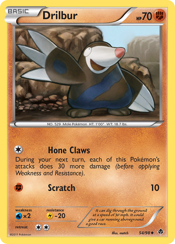 Drilbur - Emerging Powers SET-54