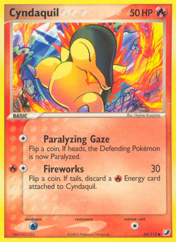 Cyndaquil - Unseen Forces SET-54