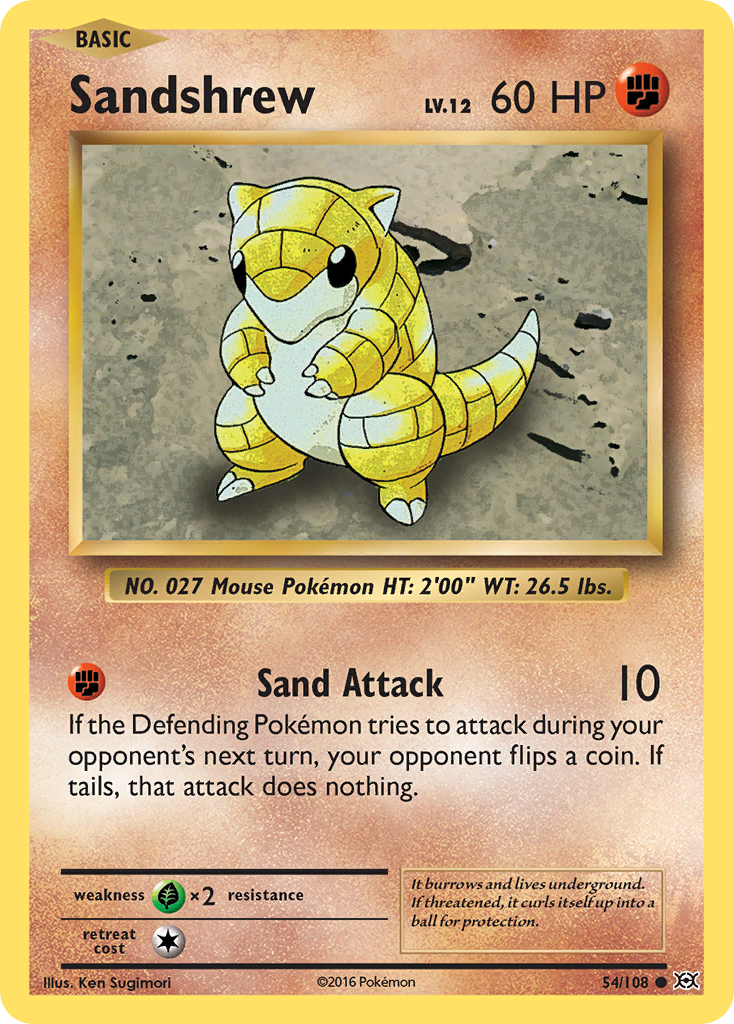 Sandshrew - Evolutions SET-54