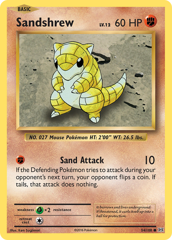 Sandshrew - Evolutions SET-54