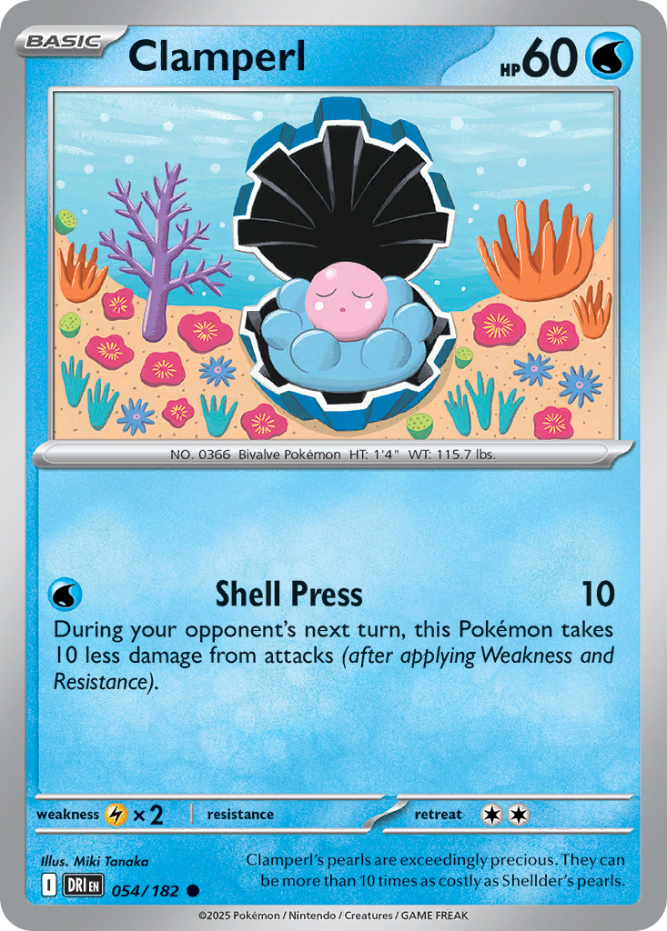 Clamperl - Destined Rivals SET-54