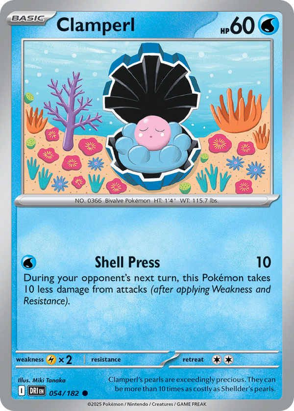 Clamperl - Destined Rivals SET-54