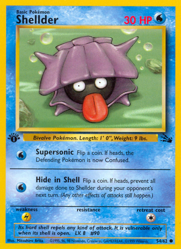 Shellder - Fossil SET-54