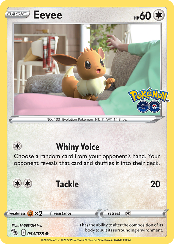 Eevee - Pokemon GO SET-54