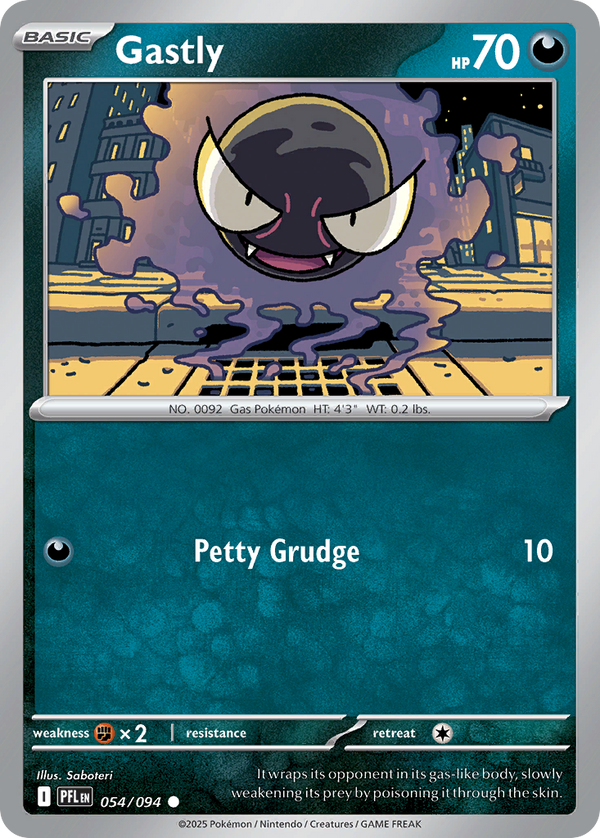 Gastly - Phantasmal Flames SET-54