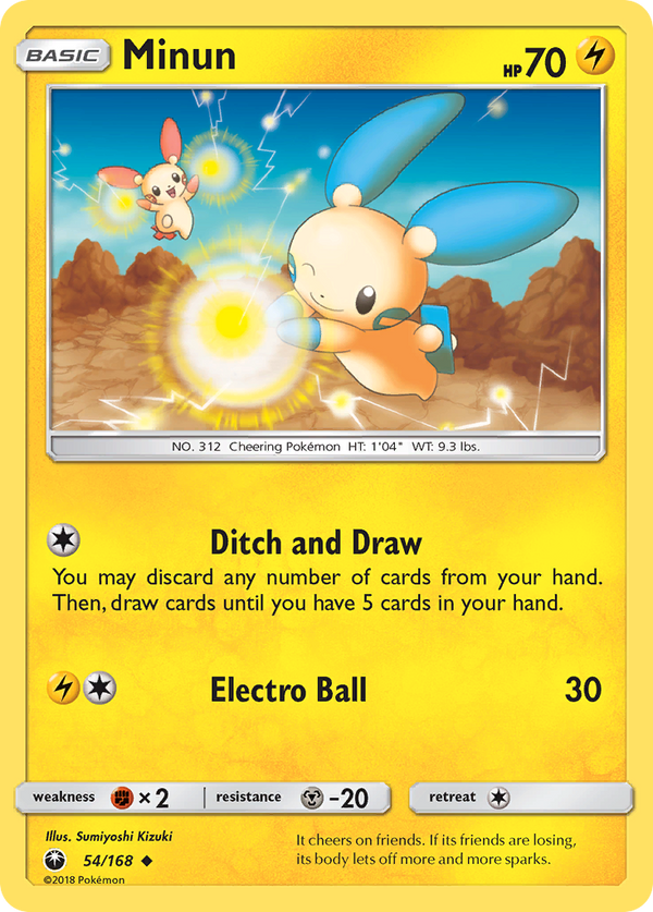 Minun - Celestial Storm SET-54