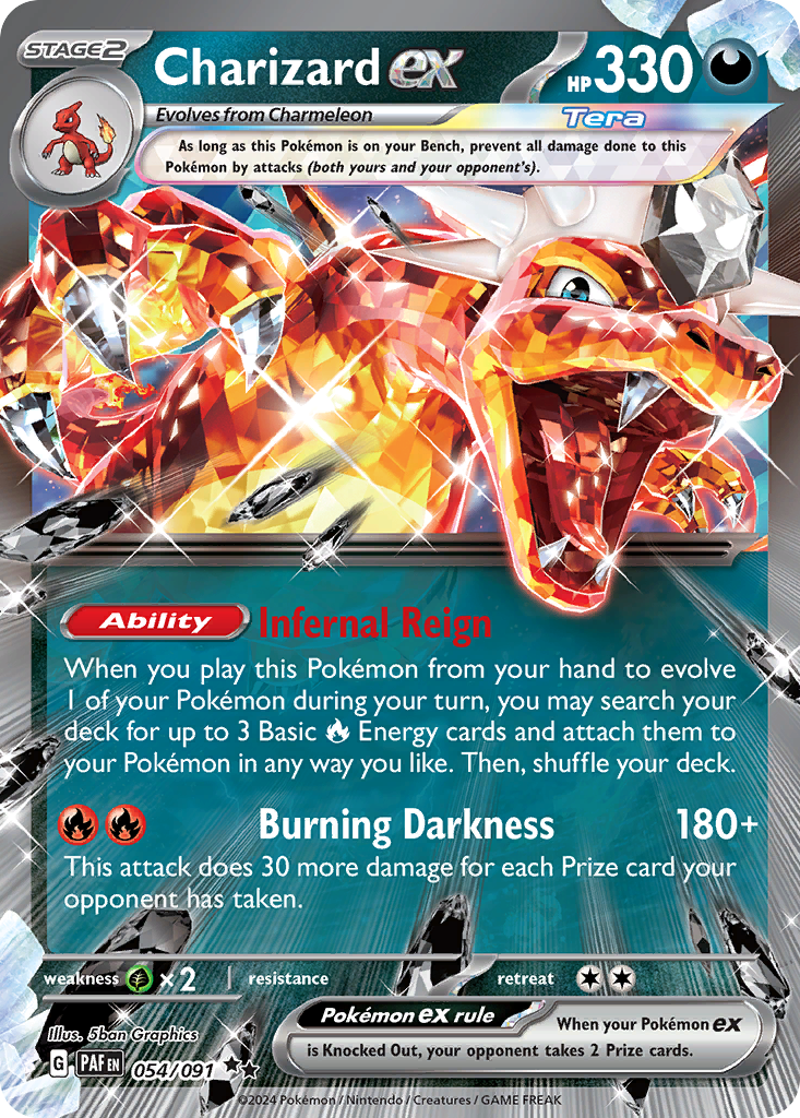 Charizard EX - Paldean Fates SET-54