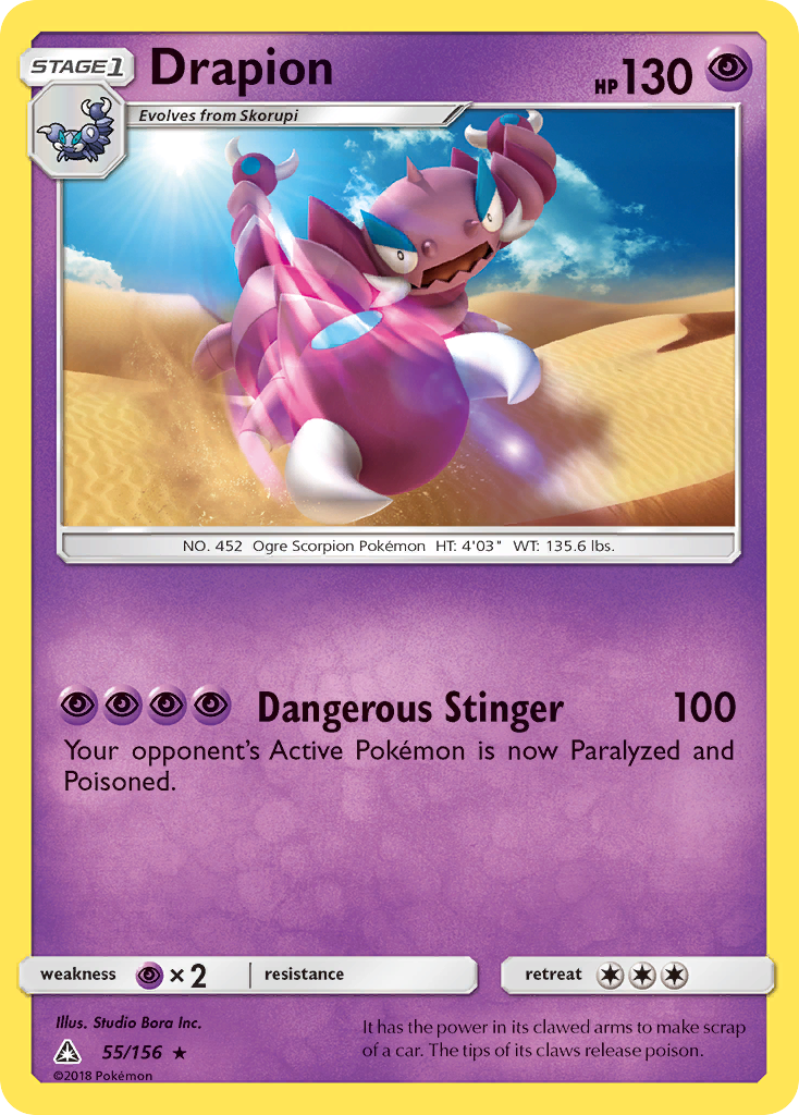 Drapion - Ultra Prism SET-55