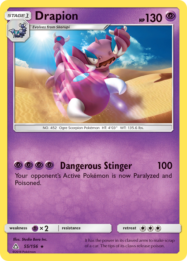 Drapion - Ultra Prism SET-55