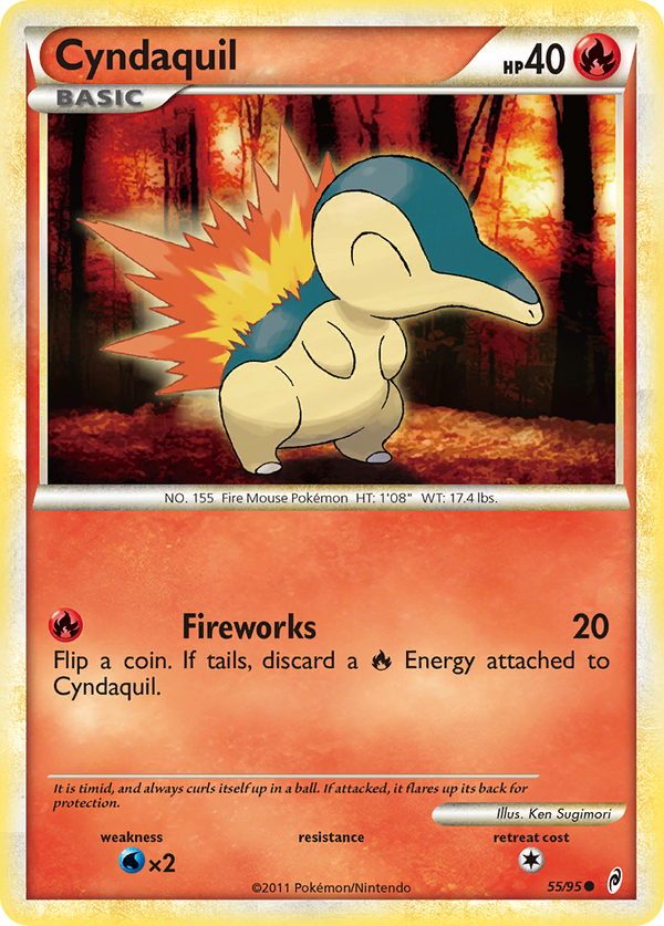 Cyndaquil - Call of Legends SET-55