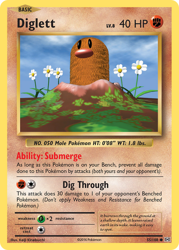 Diglett - Evolutions SET-55