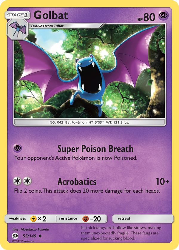 Golbat - Sun & Moon SET-55