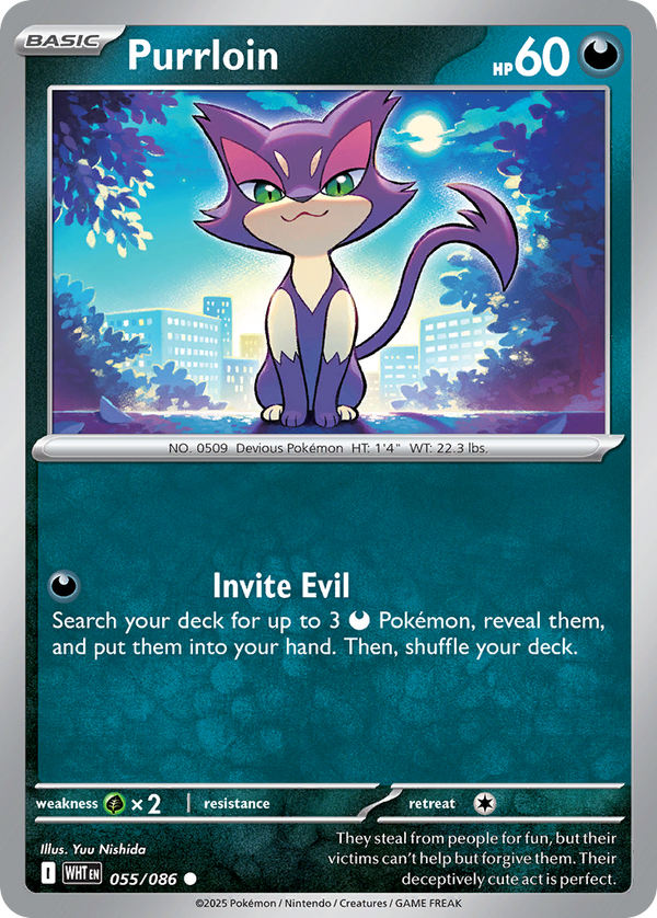Purrloin - White Flare SET-55